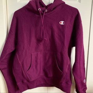 Champion purple hoodie